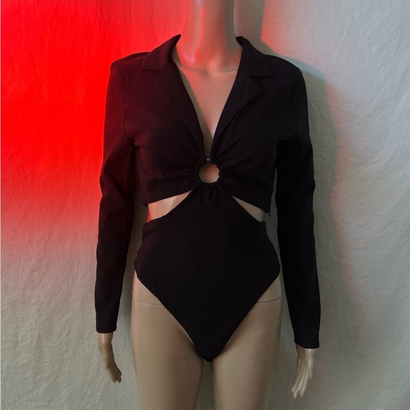 ZARA Business Casual Bodysuit - Picture 2 of 5